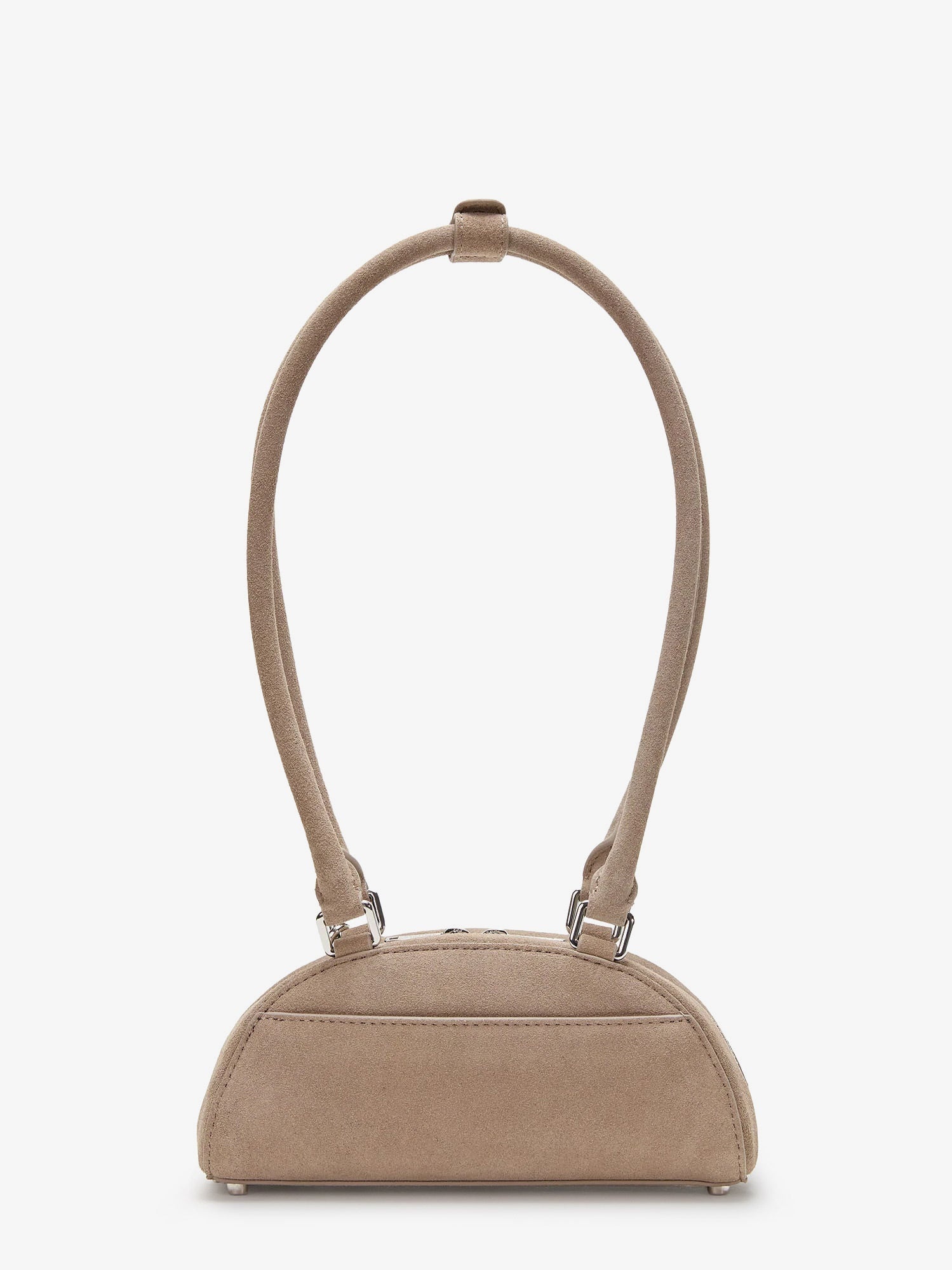 Self Portrait Suede Shoulder Bag With Charms - 2