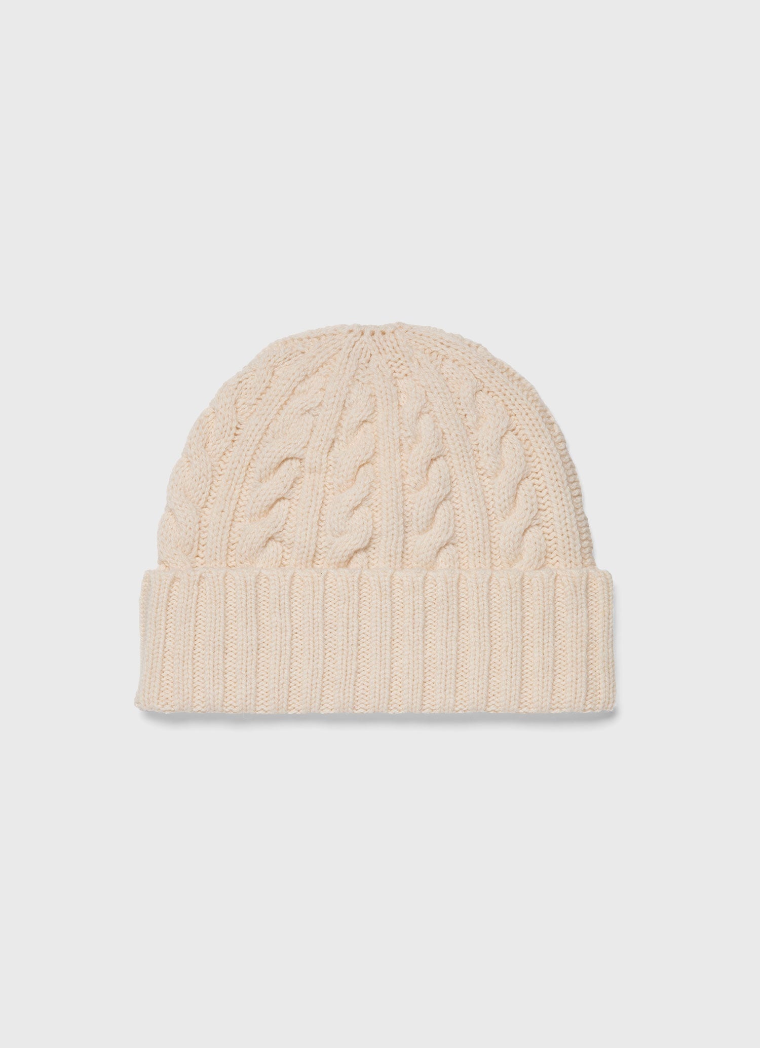 Lambswool Cable Hat - 1