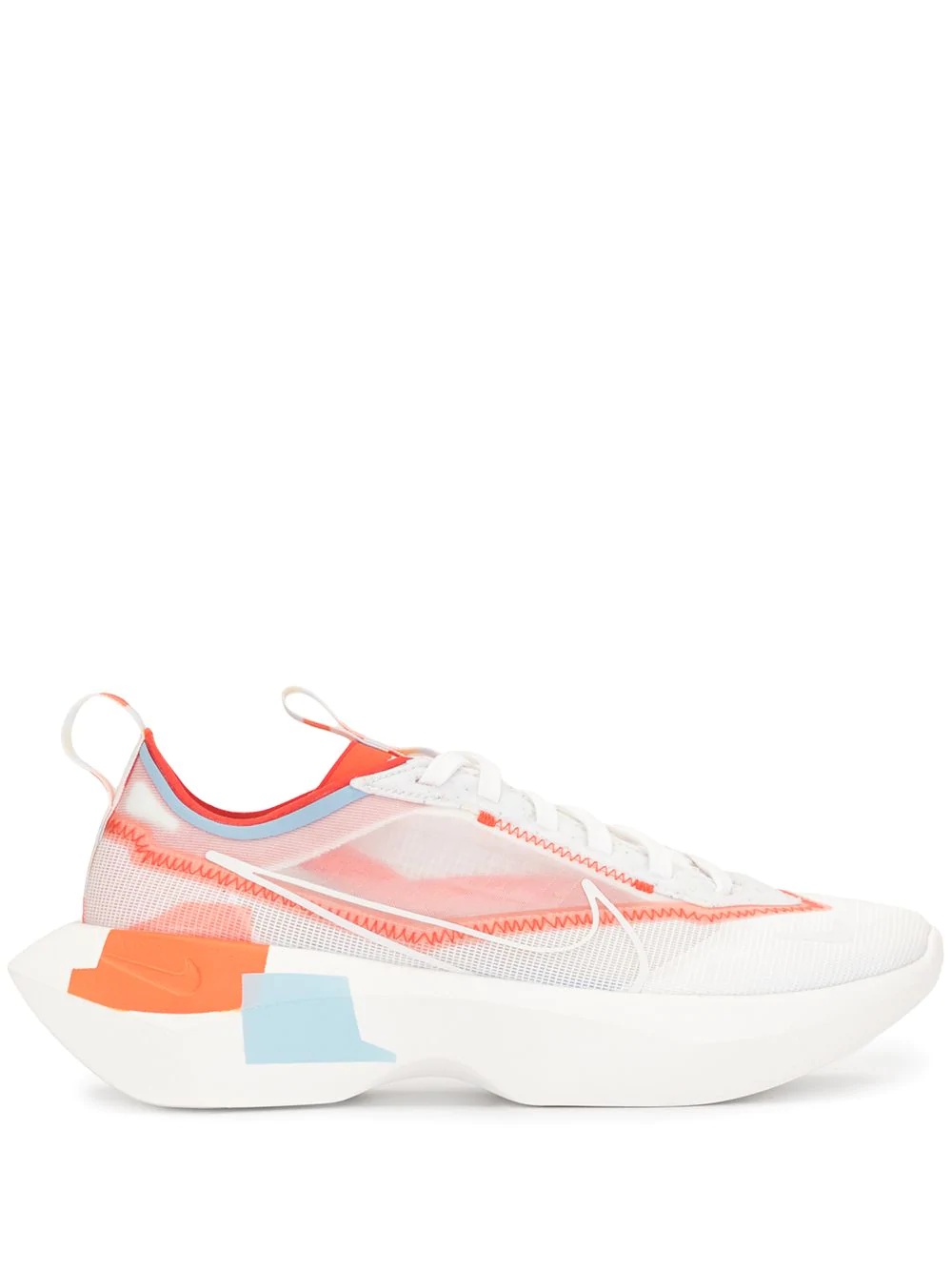 transparent detail trainers with chunky sole - 1