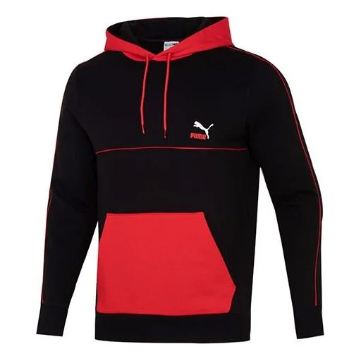 PUMA CLSX ColBlock Hoodie 'Black' 534158-01 - 1