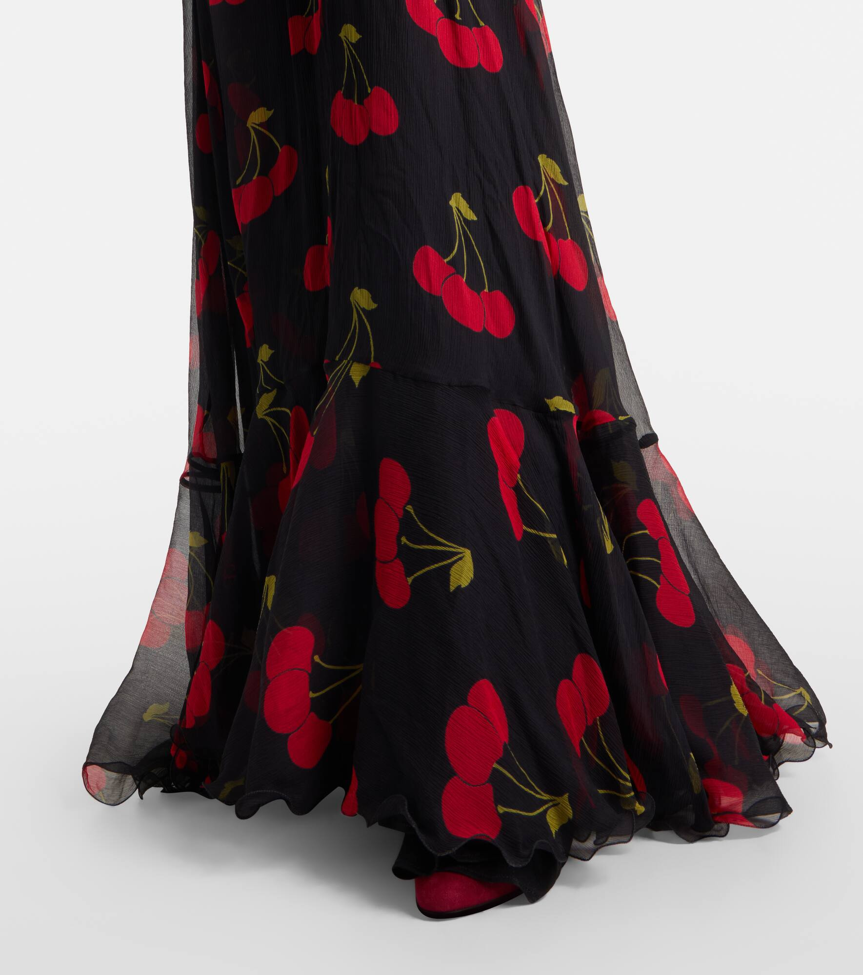 Creponne Chiffon gown - 6