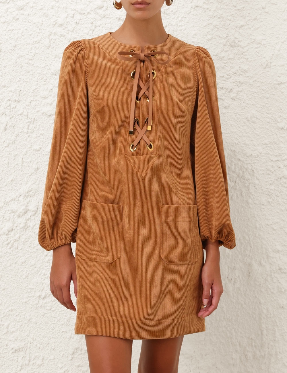ILLUMINATE CORD SHIFT DRESS - 2