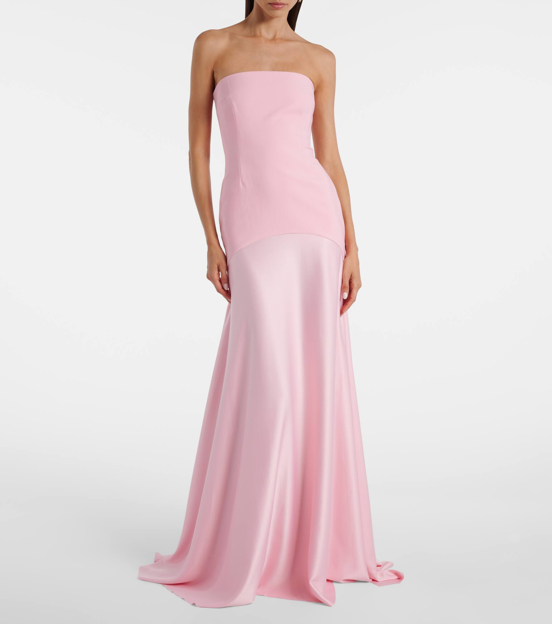 Alessandra satin gown - 2
