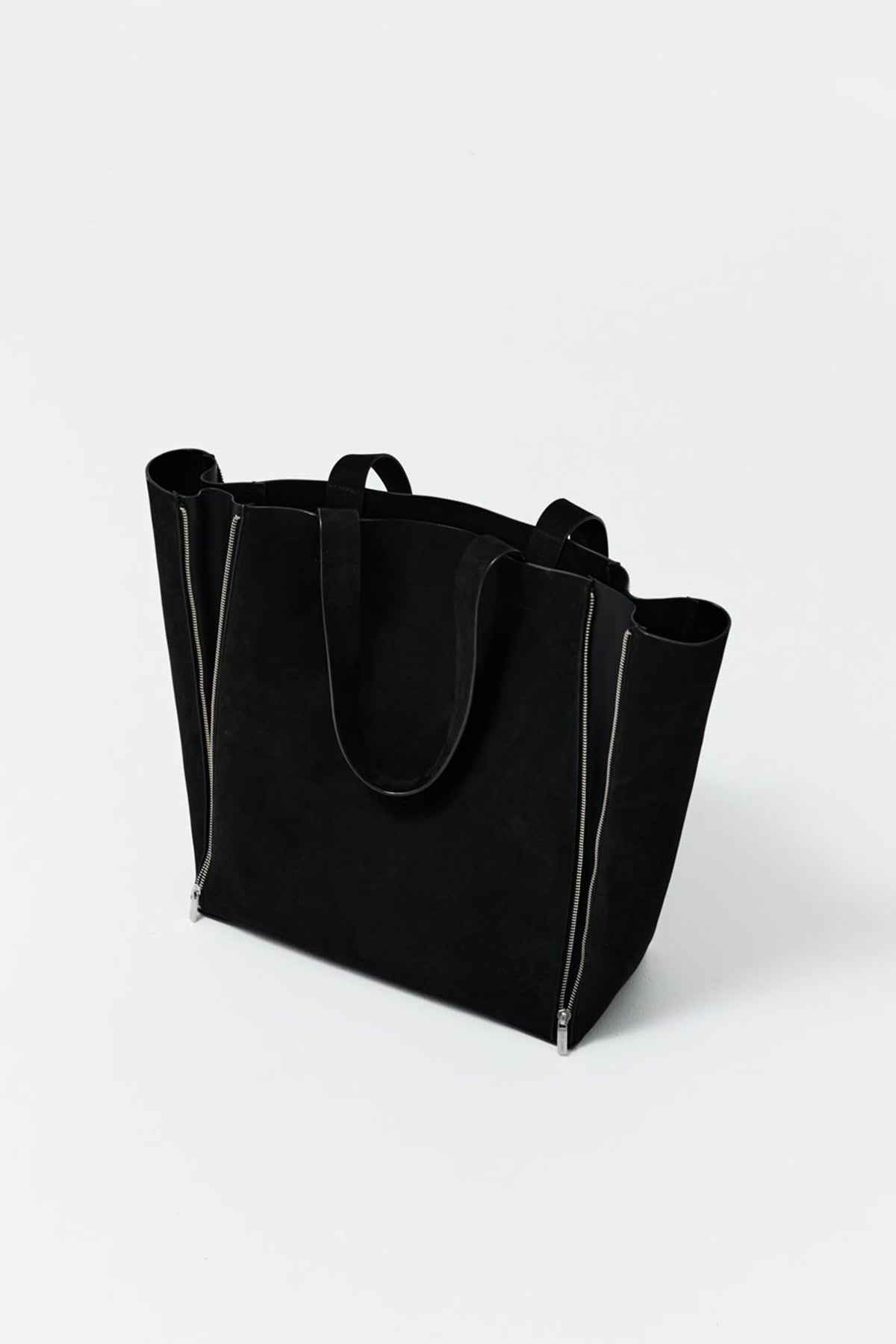 Zip Tote Bag - Black - 5