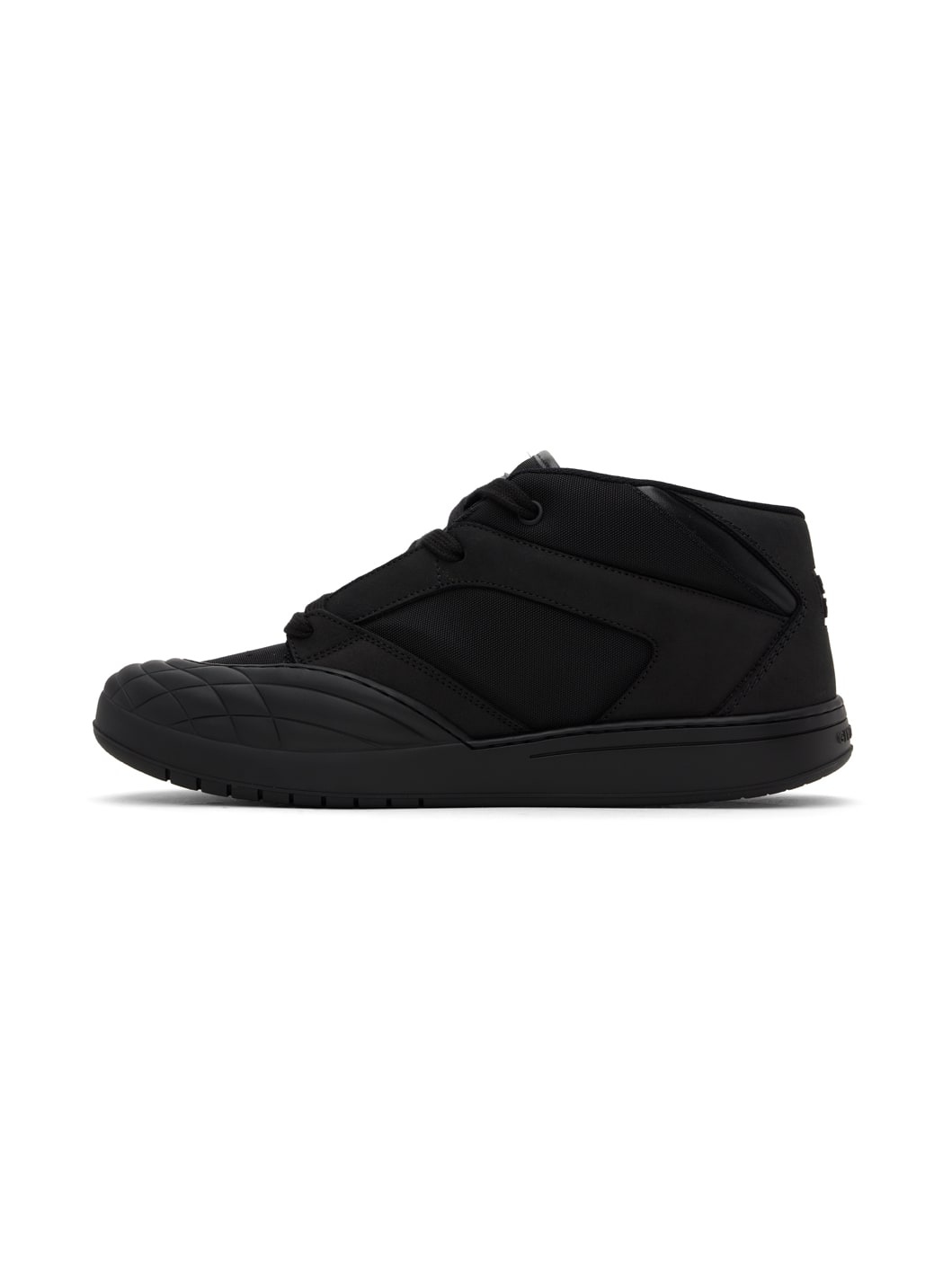 Black Skate Nubuck Sneakers - 3