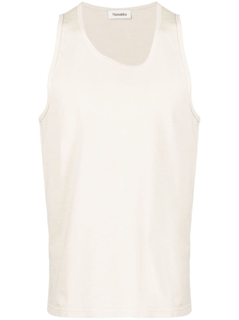 Aziz organic-cotton vest - 1