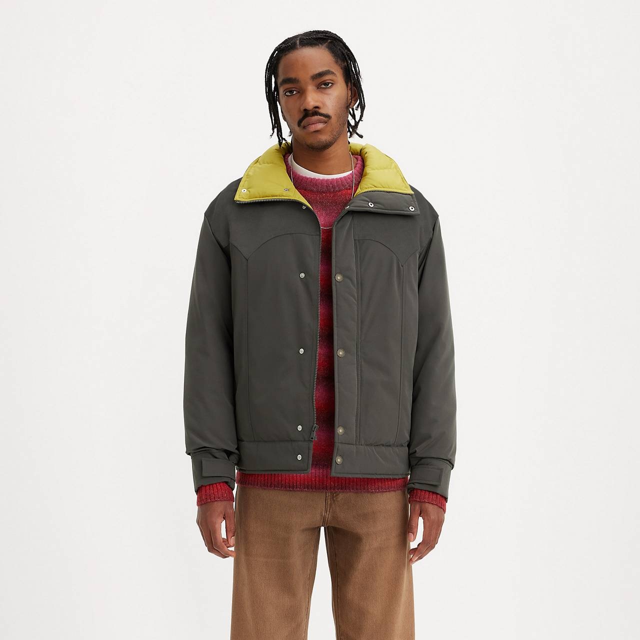 WEBSTER WESTERN PUFFER JACKET - 1