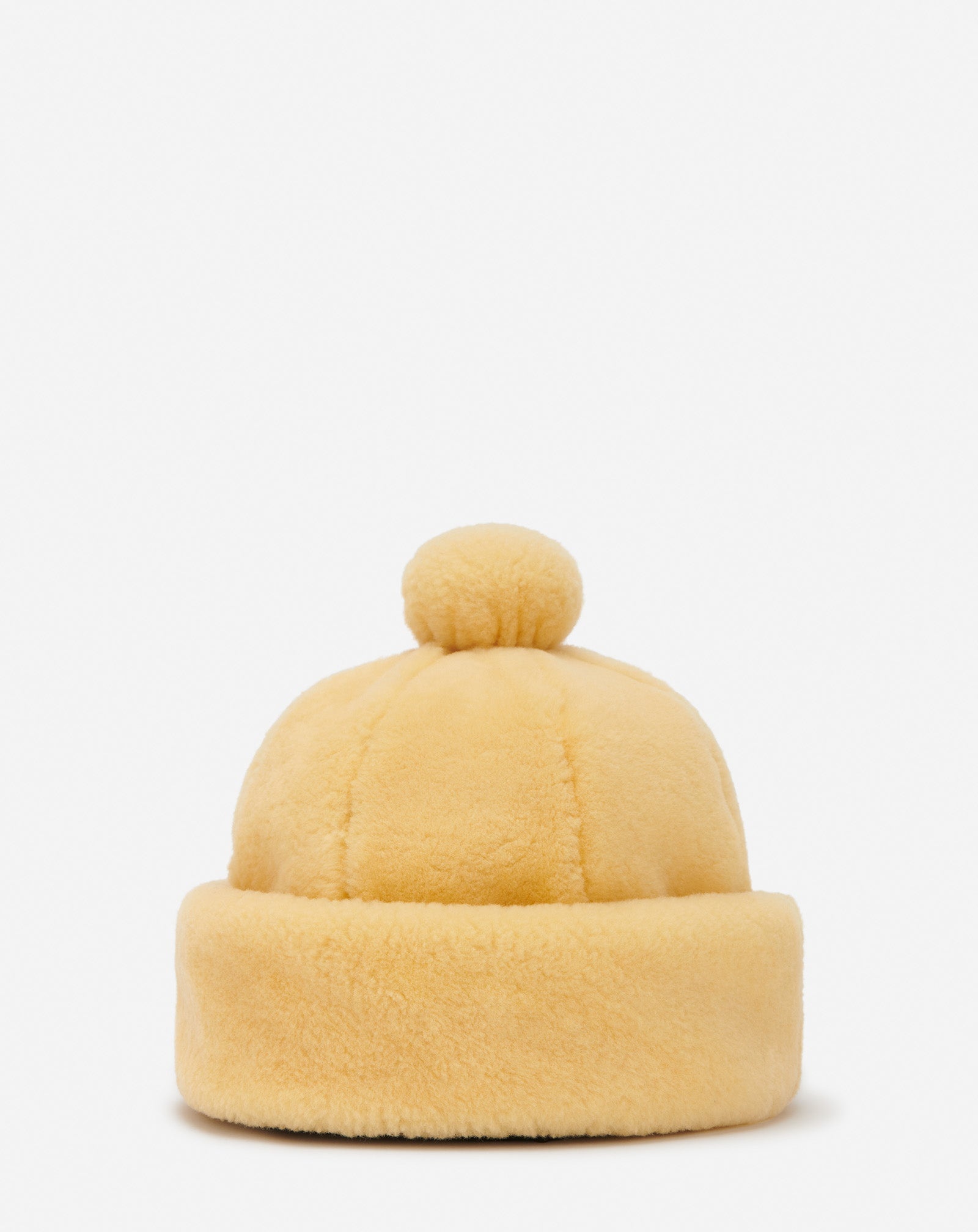 Lanvin OVERSIZED SHEARLING HAT | REVERSIBLE
