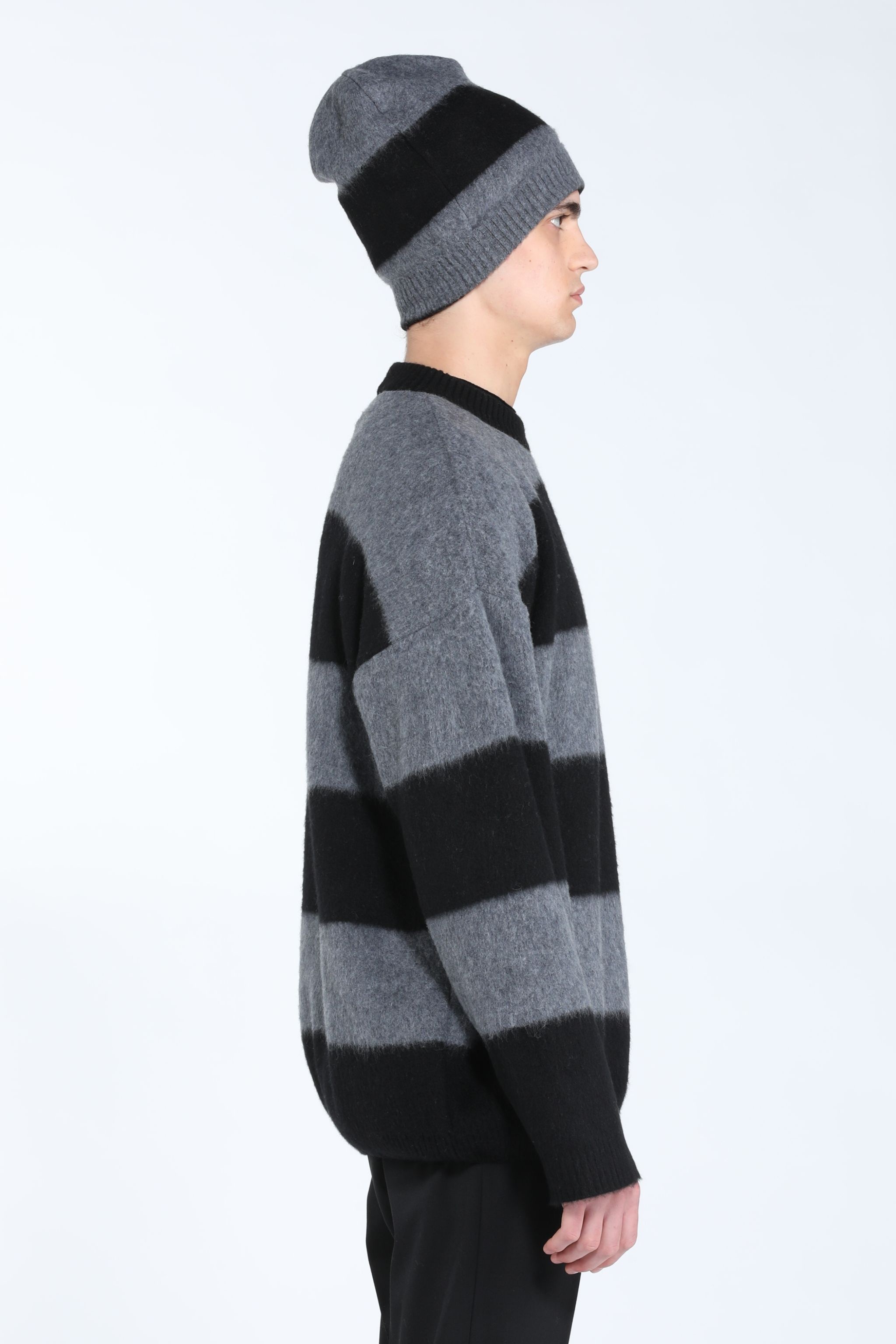 STRIPED WOOL SWEATER - 3