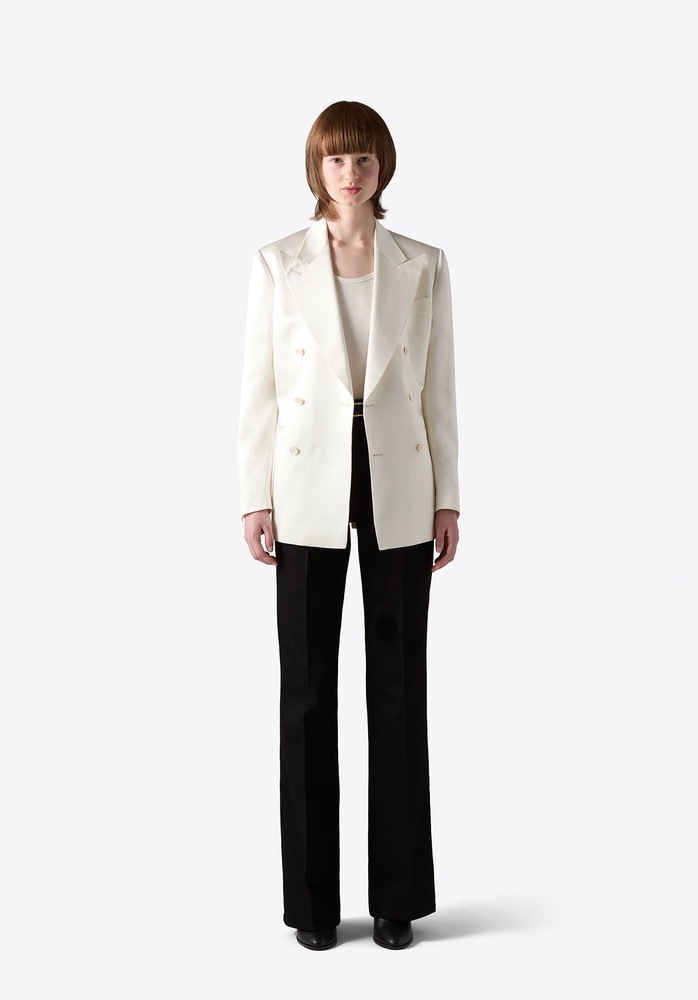 BLAZER 74 OFF WHITE SATIN - 2