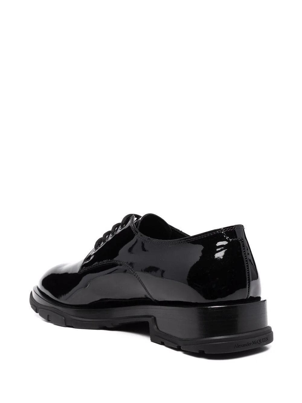 lace-up leather Derby shoes - 3