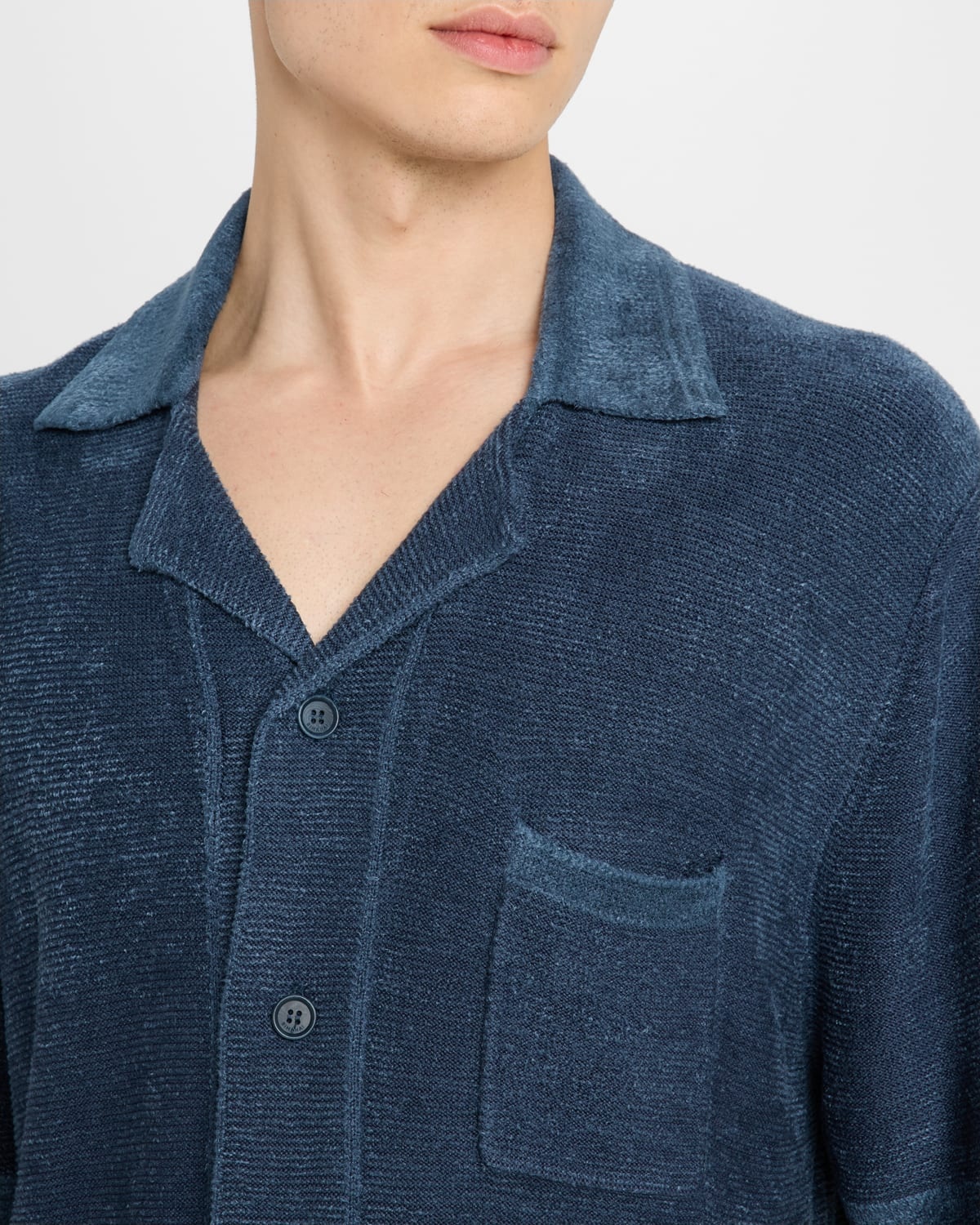 Men's Ozzie Terry Knit Camp Shirt - 5