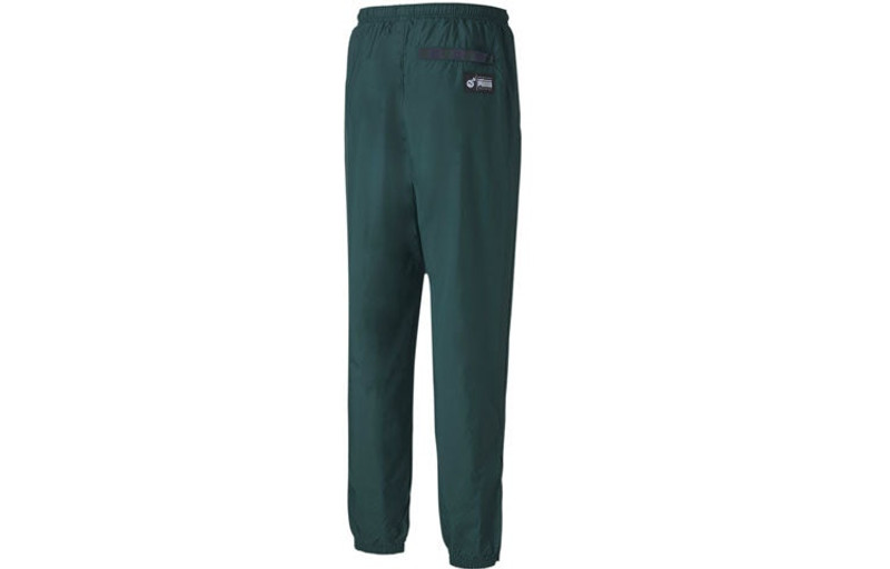 PUMA PUMA x The Hundreds Track Pants 'Green White' 596748-38 outlook