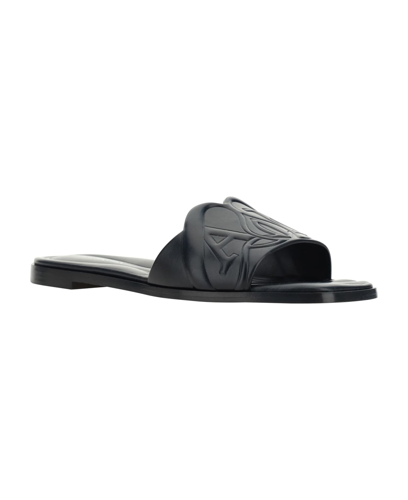 The Seal Embossed Slip-on Slides - 2