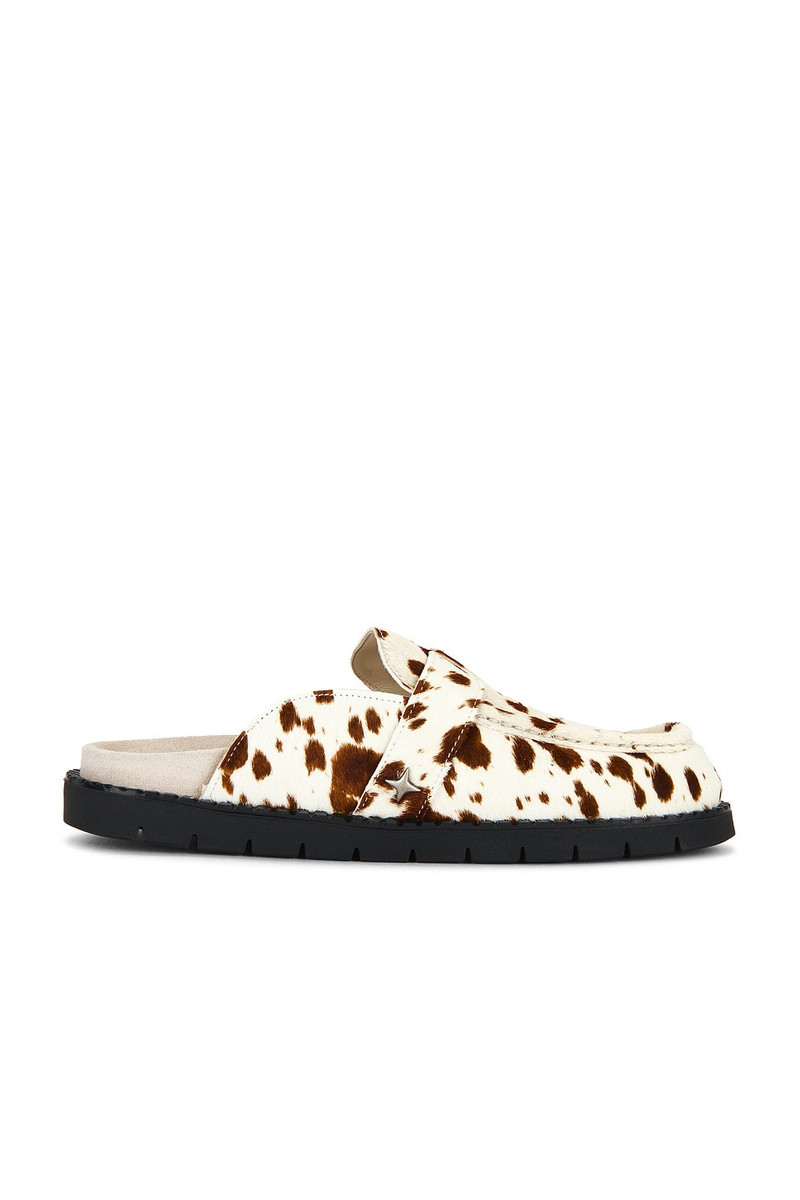 Winston Brown Cow Mule 2