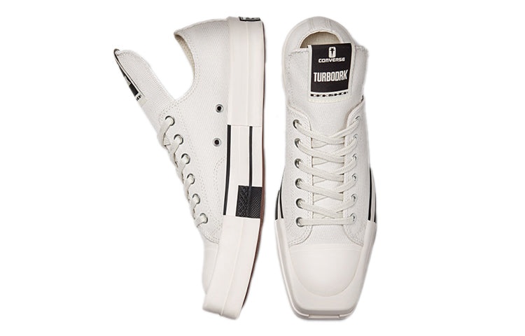 Converse Rick Owens x TURBODRK Chuck 70 Low 'Lily White' 172345C - 5