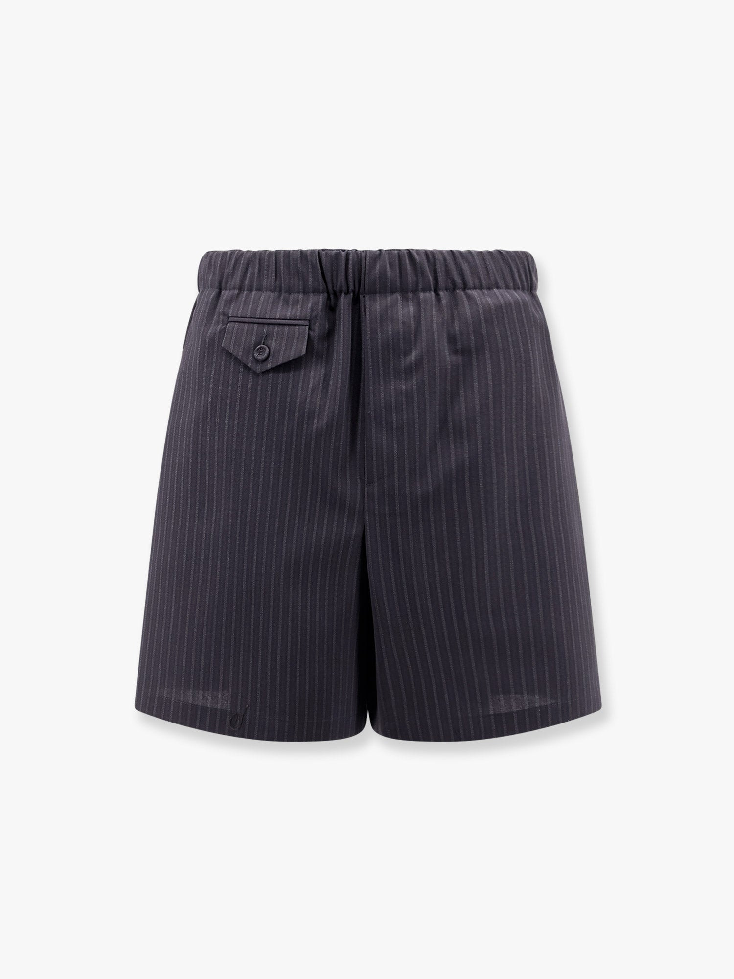 Dior Striped Wool Bemuda Shorts - 1