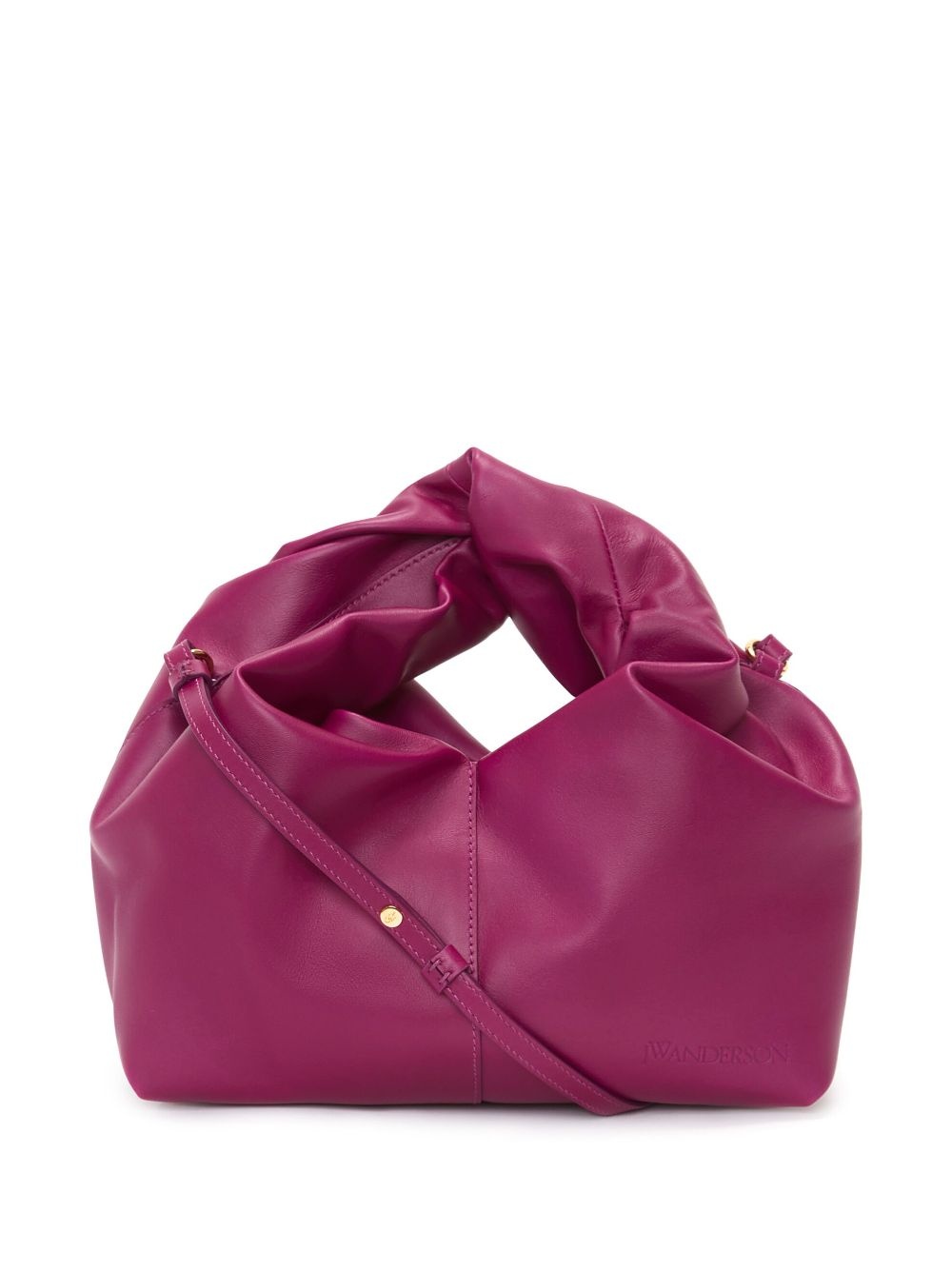 mini Twister leather crossbody bag - 1