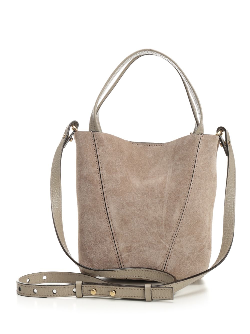 S812 - Chloe Spin Handbags Grey - 3