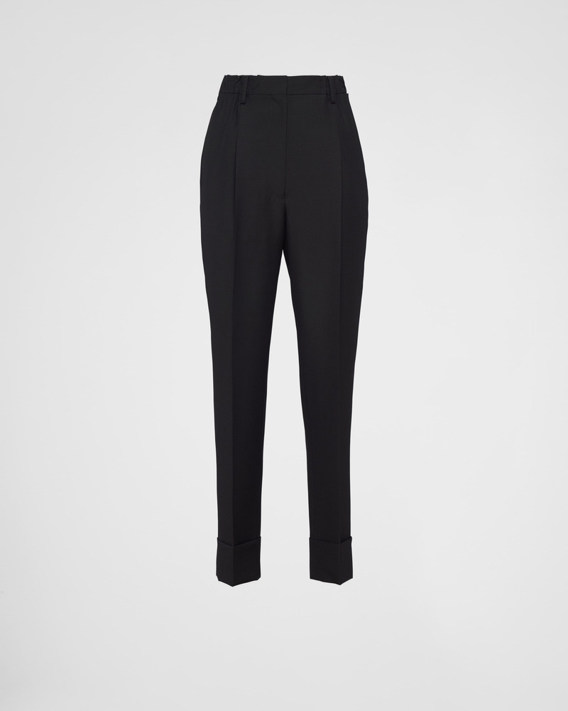 Light mohair pants - 1