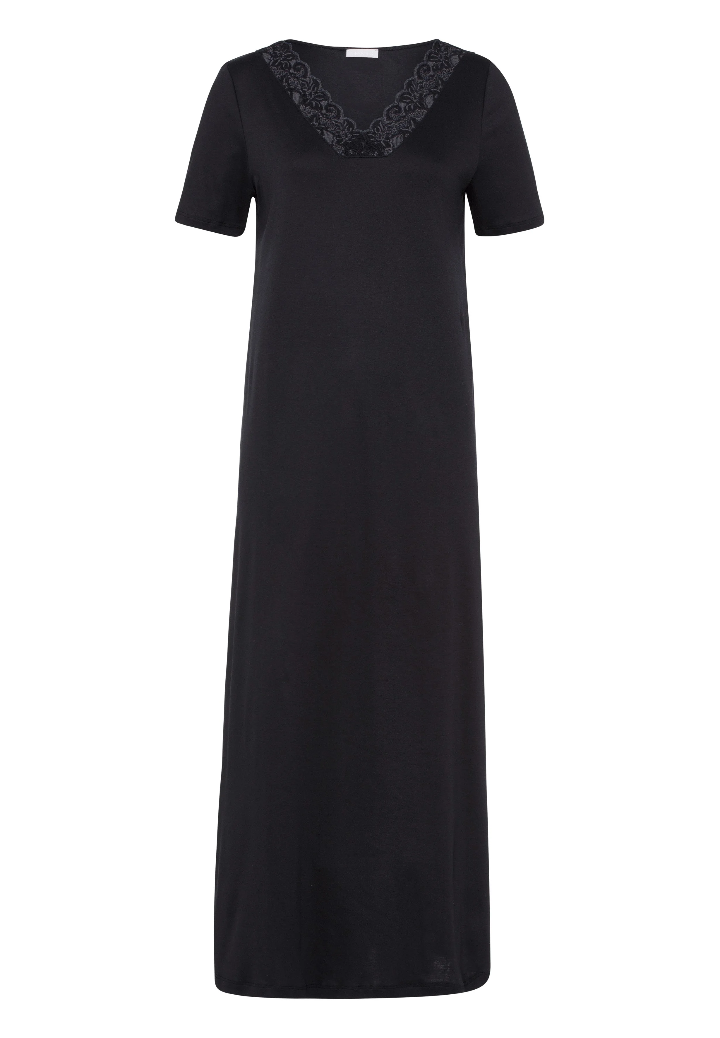 Moments Lace Trim Cotton Nightgown - 1