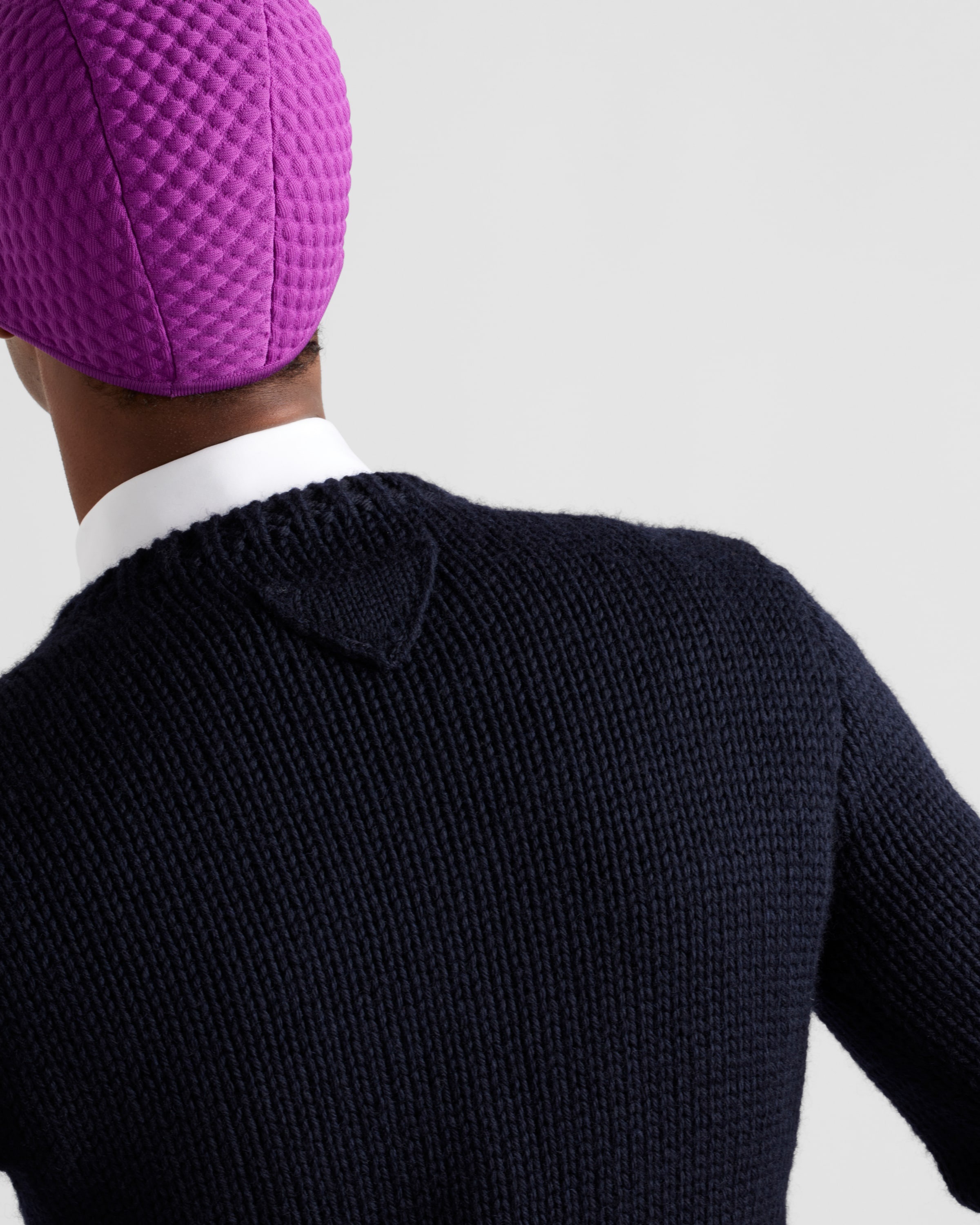 Wool crew-neck sweater - 6