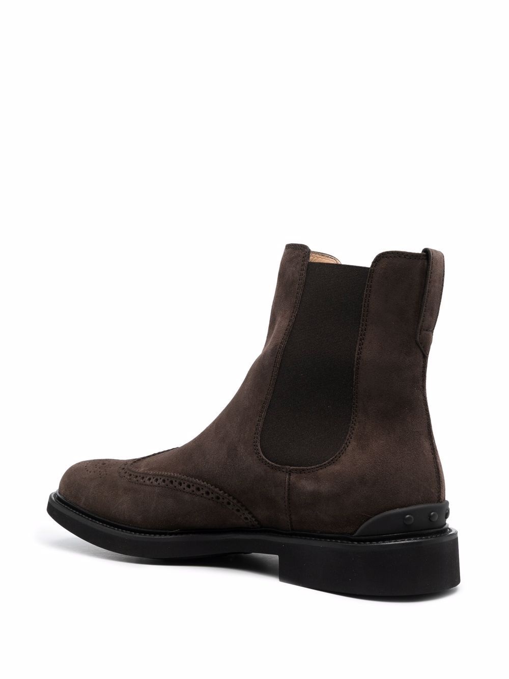 perforated Chelsea boots - 3