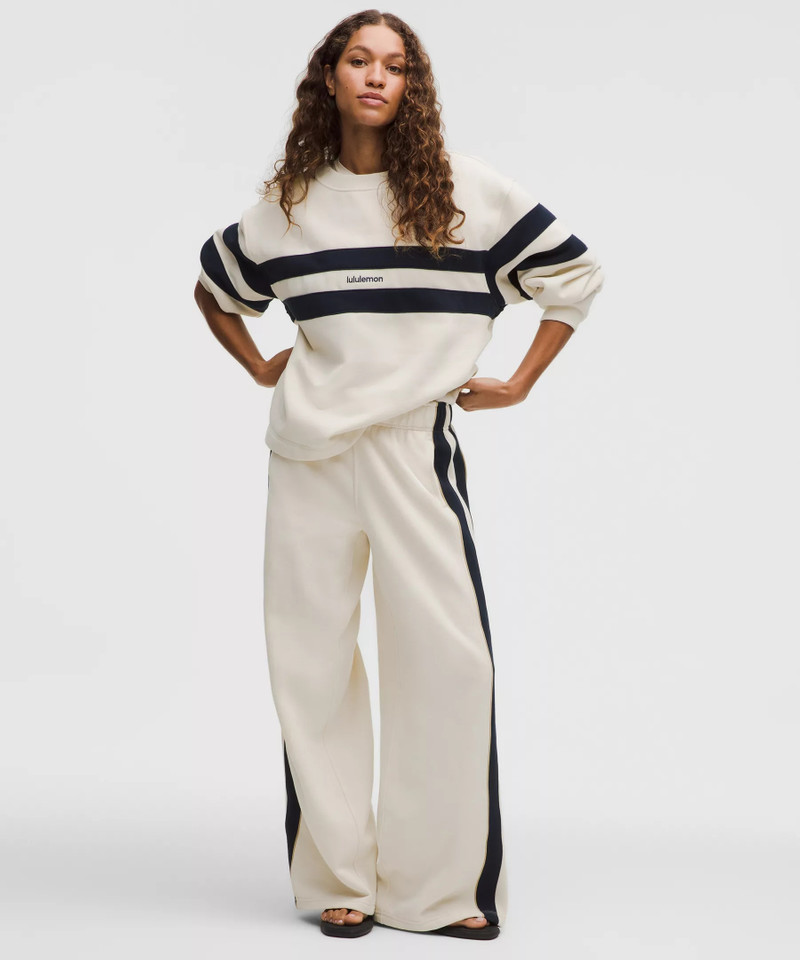 Women's Steady State Oversized Track Pant *Stripe 1