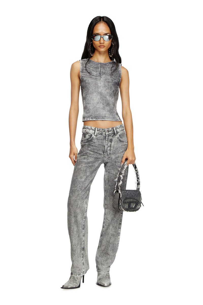 Diesel REGULAR JEANS 1989 D-MINE 0ABCS outlook