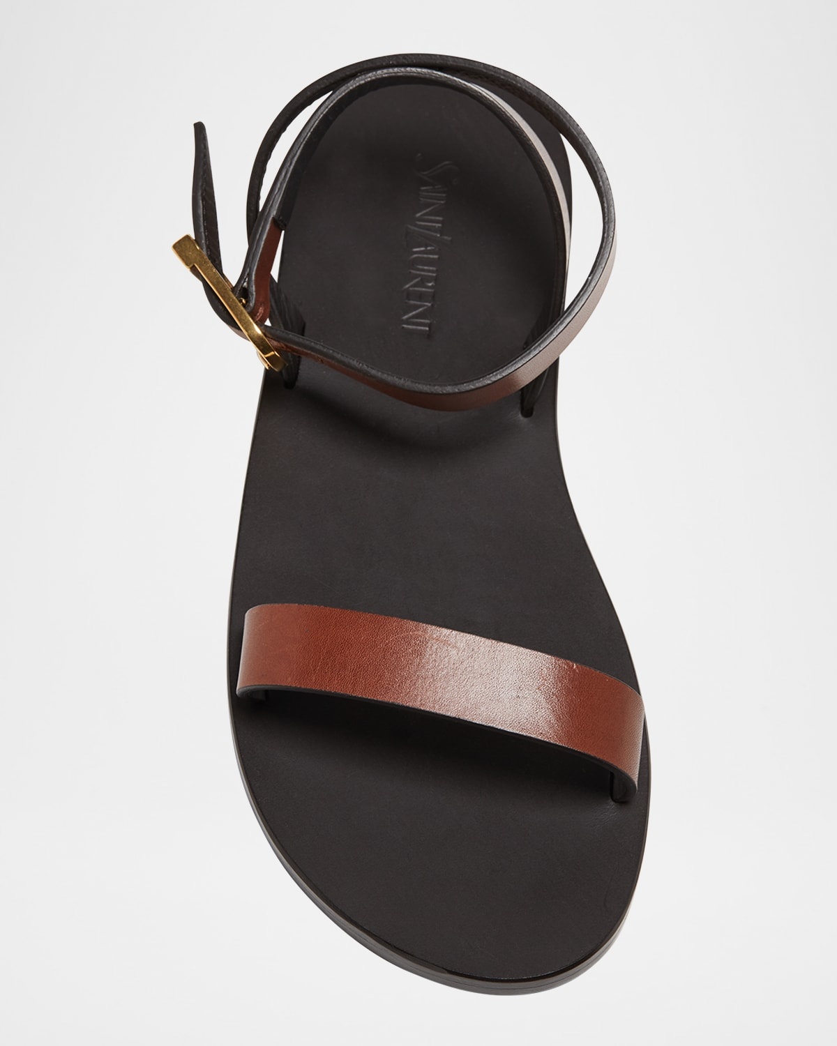 Sahara Leather Ankle-Strap Sandals - 4