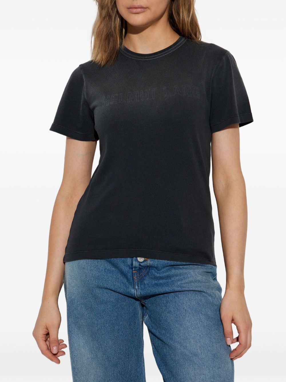 logo-print T-shirt - 3