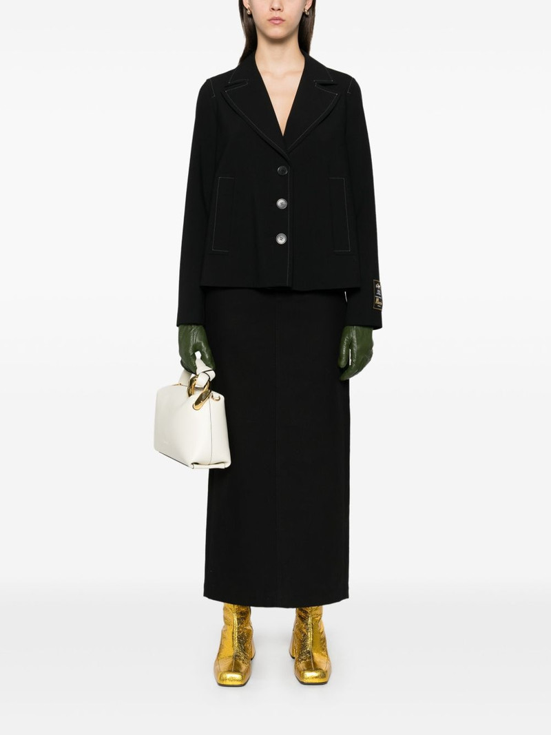 Marni contrast-stitching jacket outlook