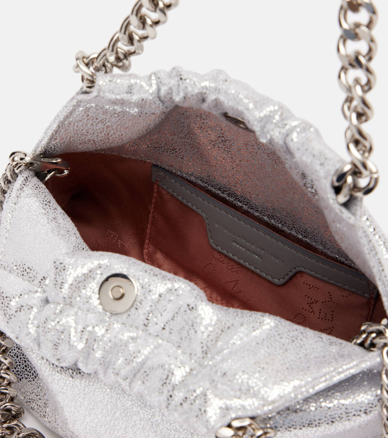 Falabella Small metallic tote bag 3