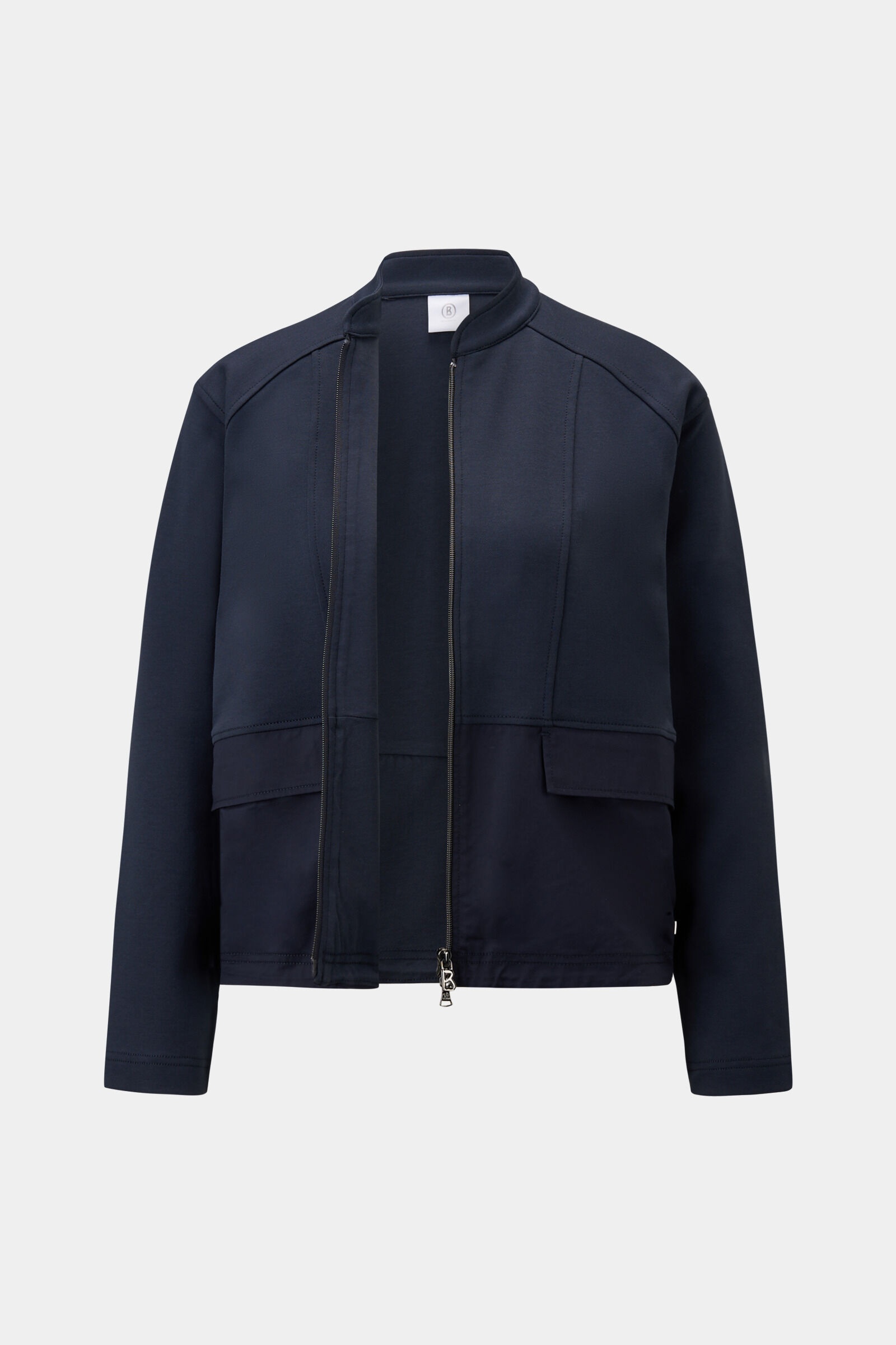 Galina blouson jacket in Navy blue - 7