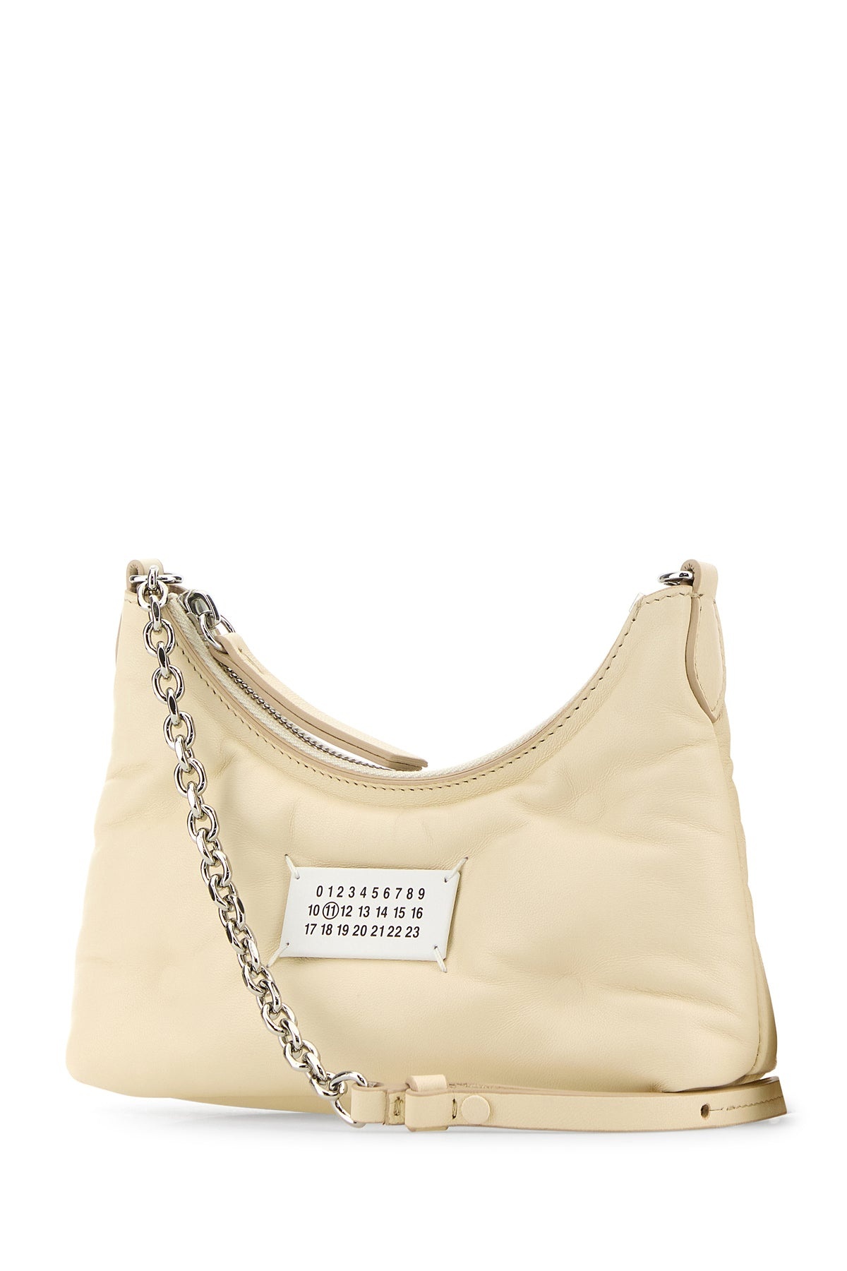 Ivory nappa leather micro Glam Slam Hobo shoulder bag - 2