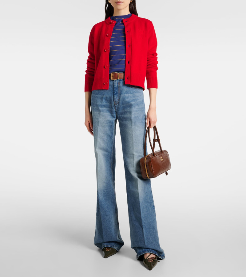 AMI Paris High-rise flared jeans outlook