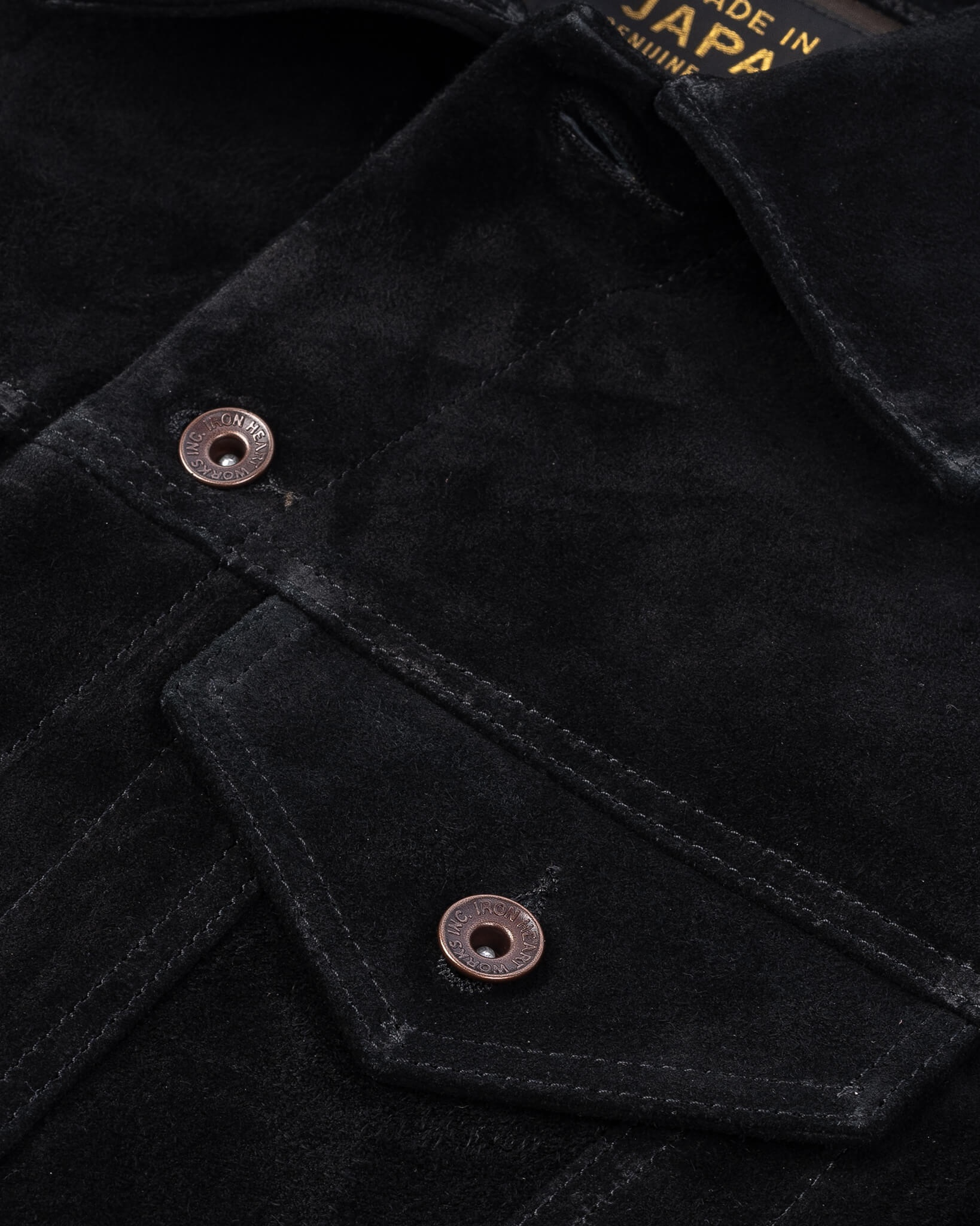 IHJ-49-BLK Split Steer Modified Type III Jacket - Black - 11