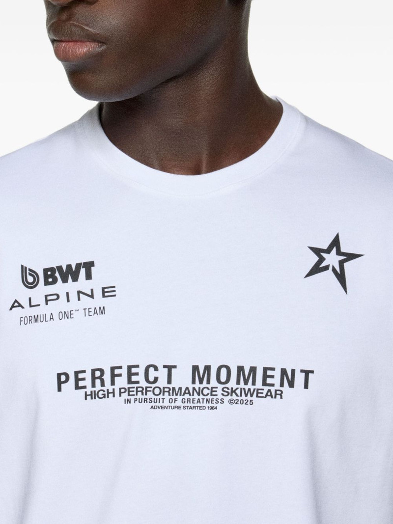 Alpine logo-print T-shirt 4