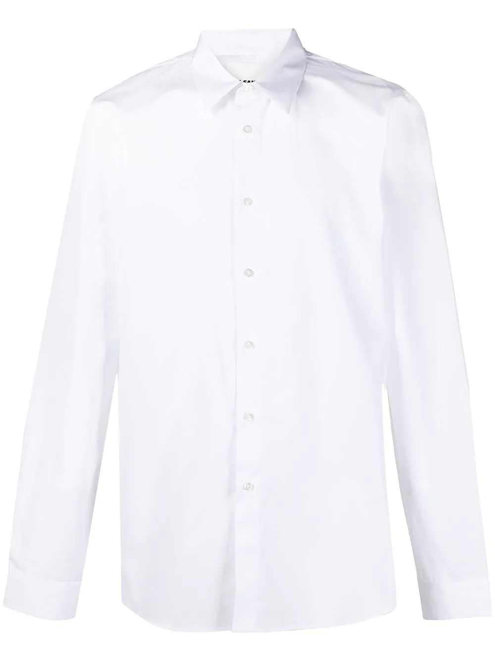 classic collar buttoned shirt - 1