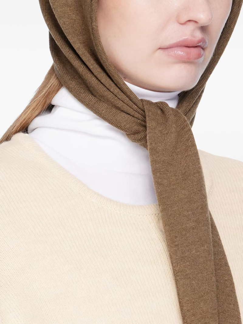 Lemaire wool head scarf outlook
