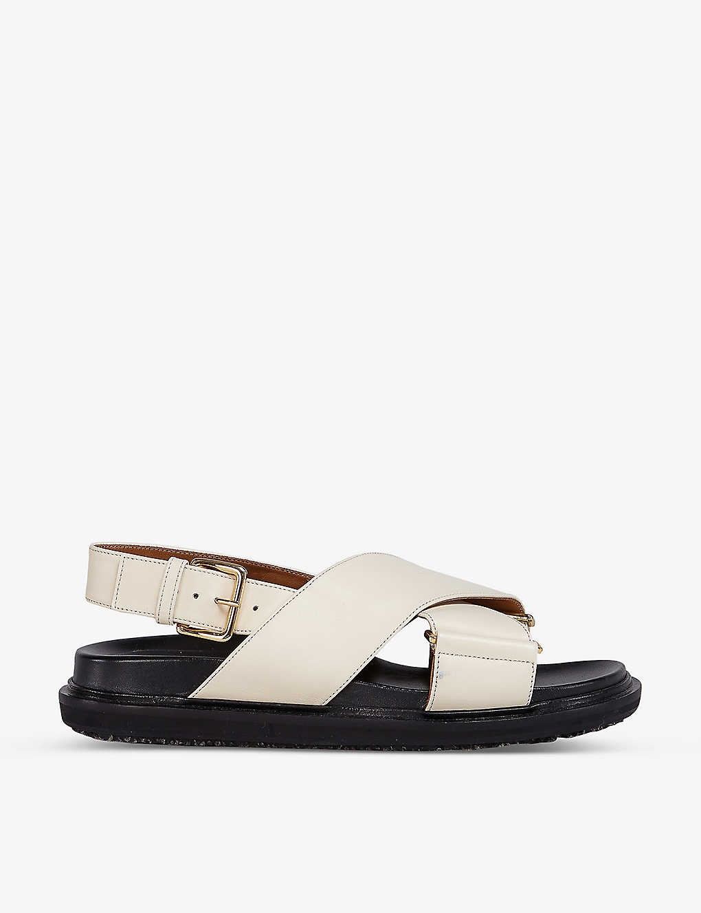 Fussbett crossover leather sandals - 1