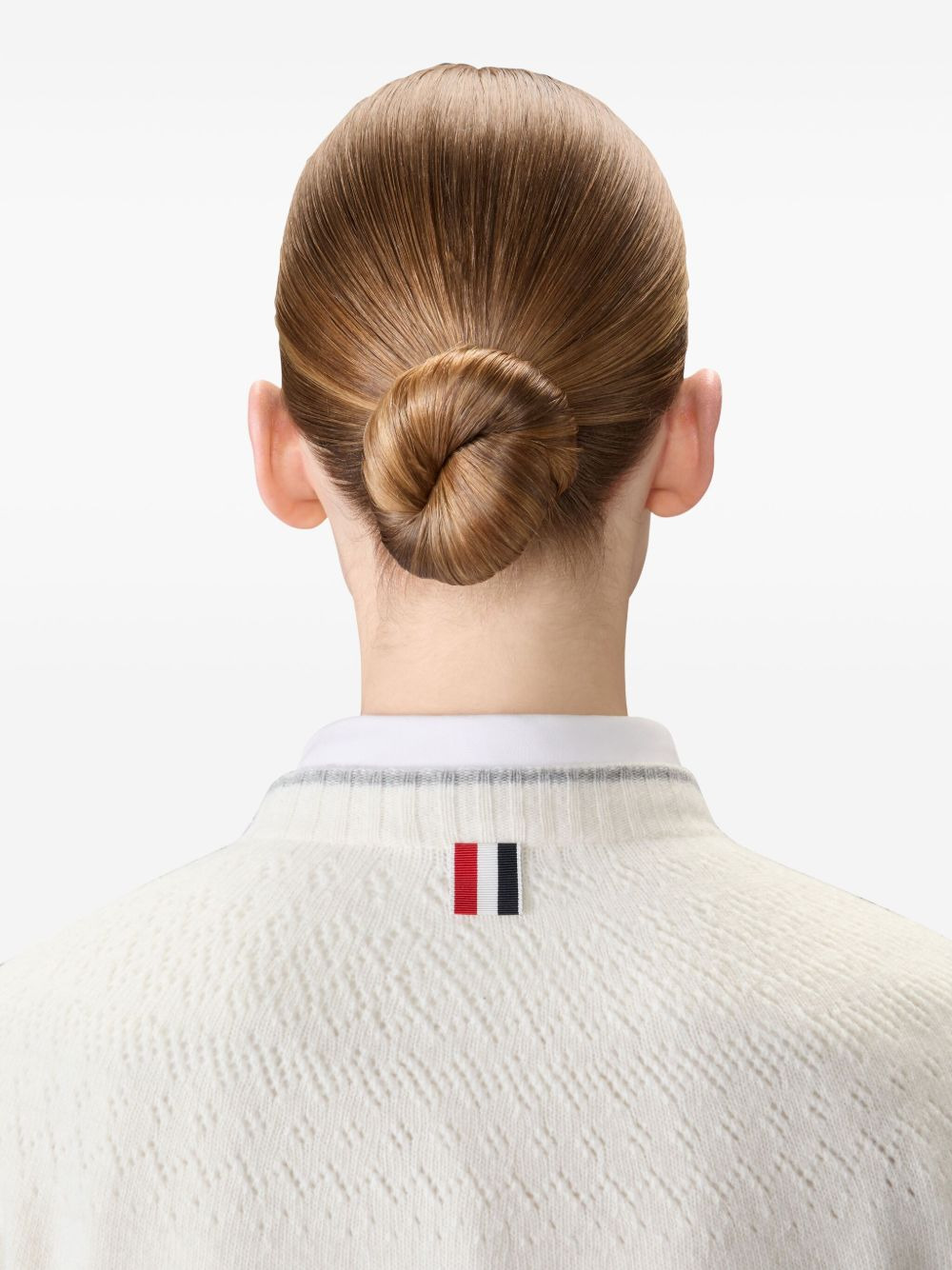 ribbed-trim cashmere sweater - 2