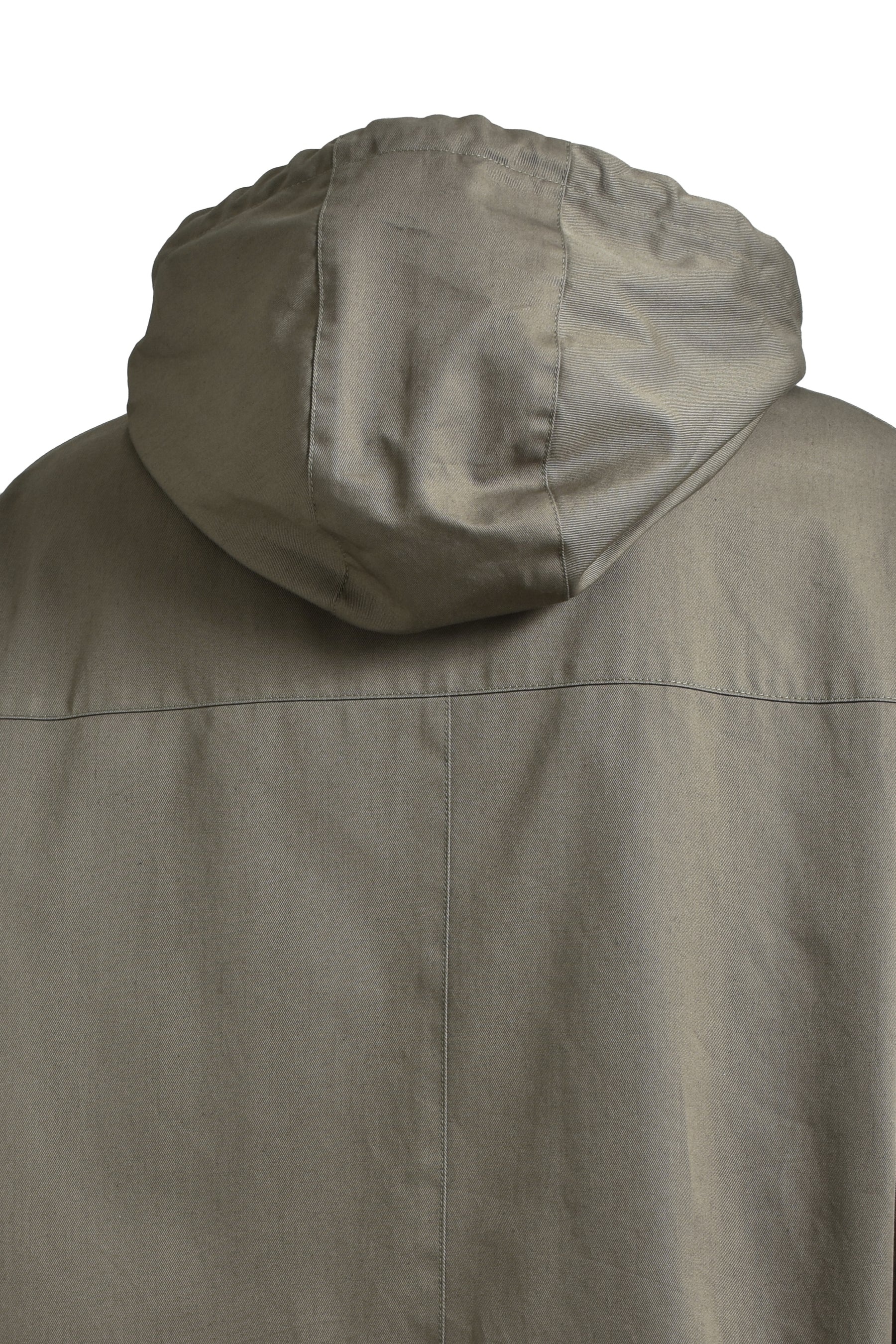 HOODED JACKET / KHA BRW - 5