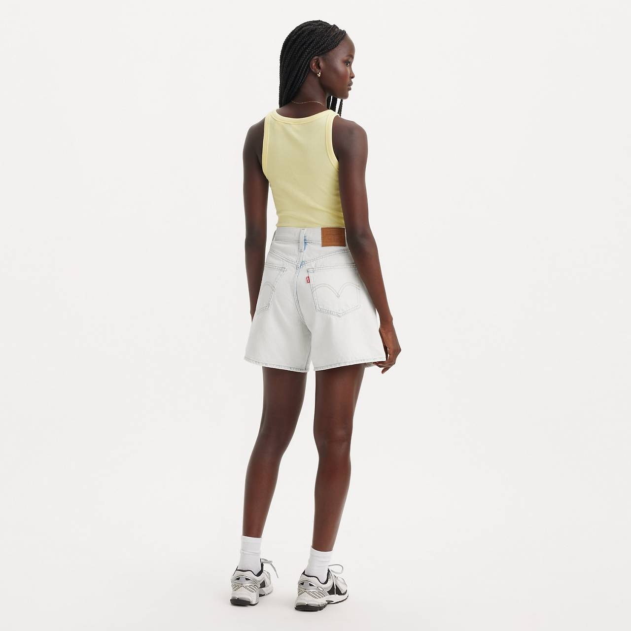 HIGH RISE BAGGY WOMEN'S SHORTS - 5