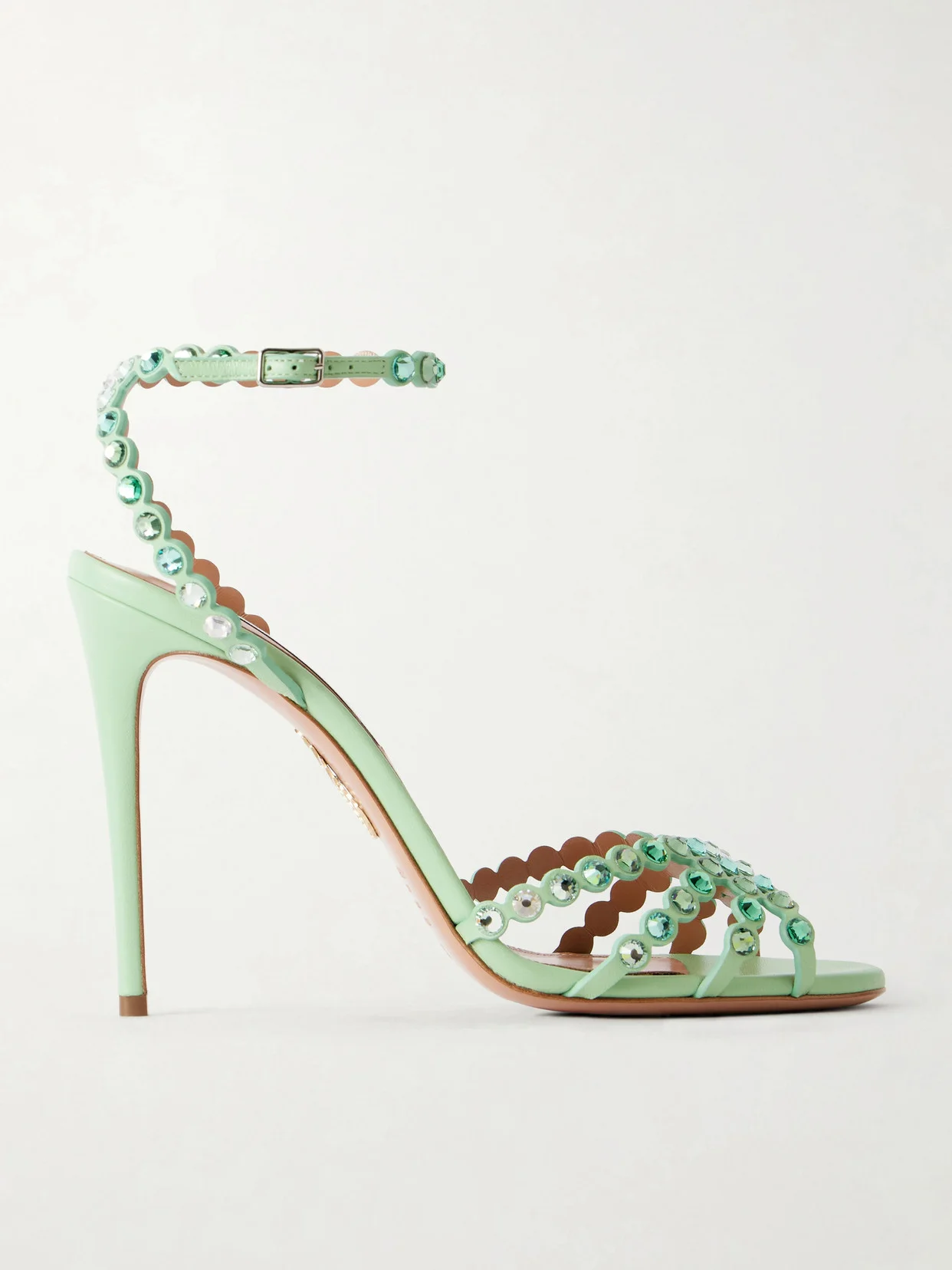 Tequila 105 Embellished Leather Sandals - 1