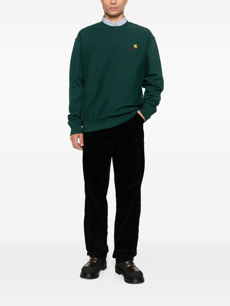 Carhartt American Scrip embroidered-logo sweatshirt outlook