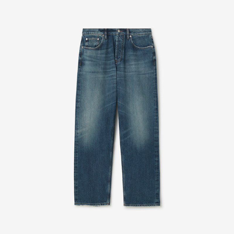 Washed Japanese Denim Jeans 1