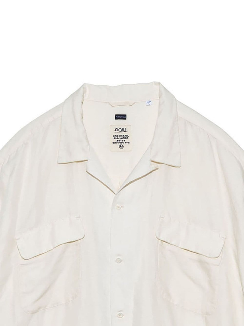 Nanamica open-collar shirt outlook