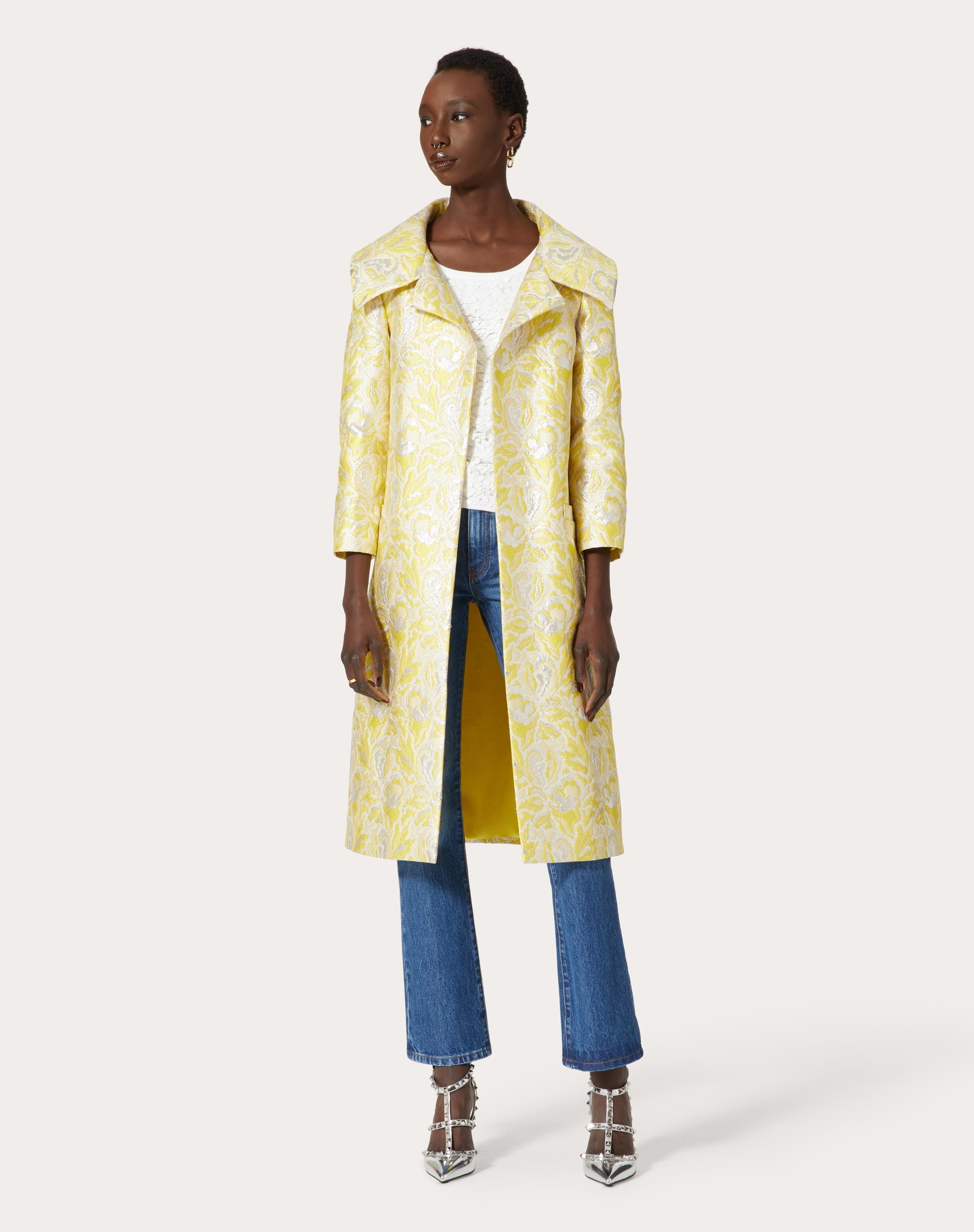 IRIS BROCADE COAT - 3