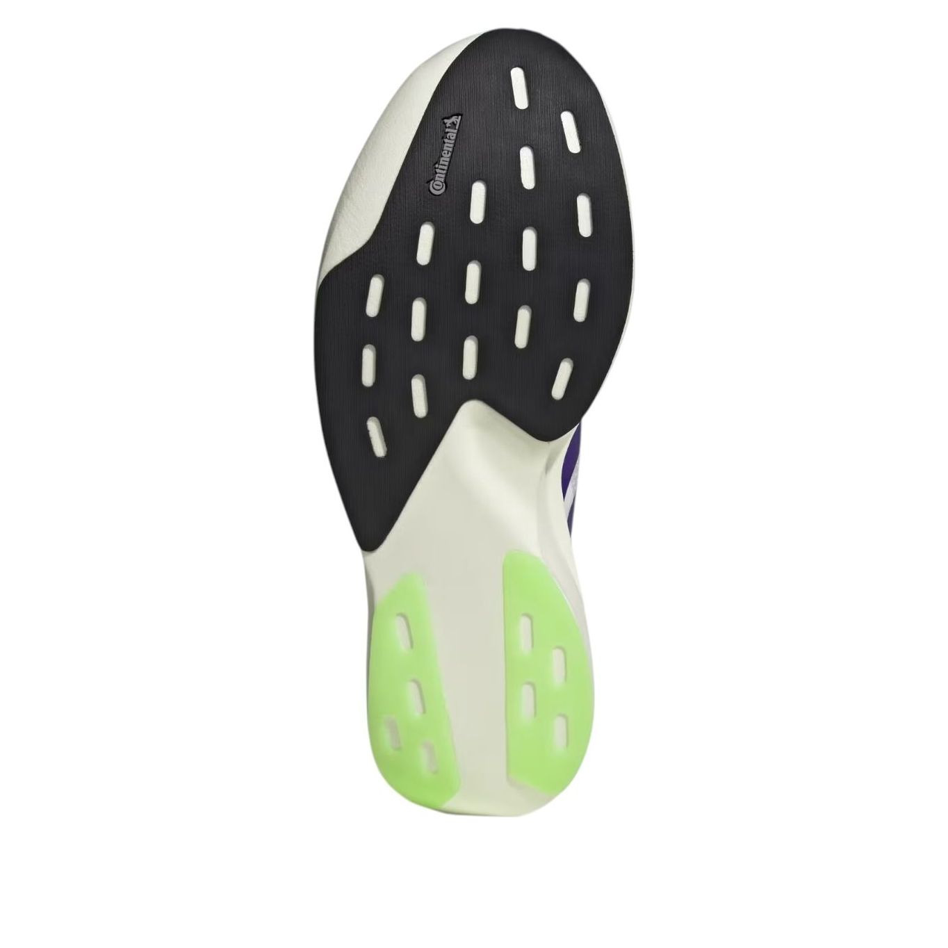 adidas Adizero Evo SL 'White Collegiate Purple Lime Burst' JS4495 - 3
